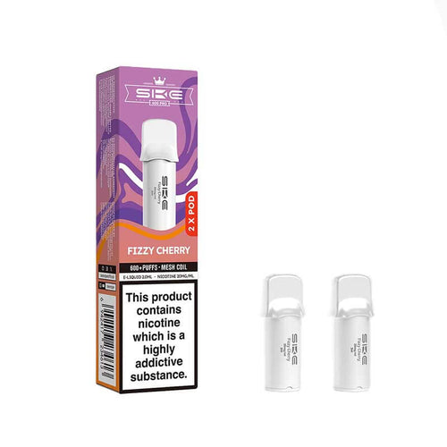 SKE Crystal Pro Fizzy Cherry Prefilled Vape Pods 20mg - 2PK