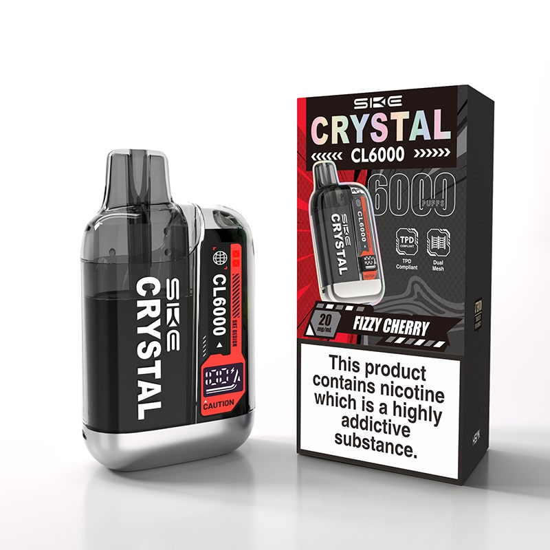 SKE Crystal CL6000 Prefilled Pod Vape Kit | Vapestore UK SKE Crystal CL6000 Prefilled Pod Vape Kit | Vapestore UK