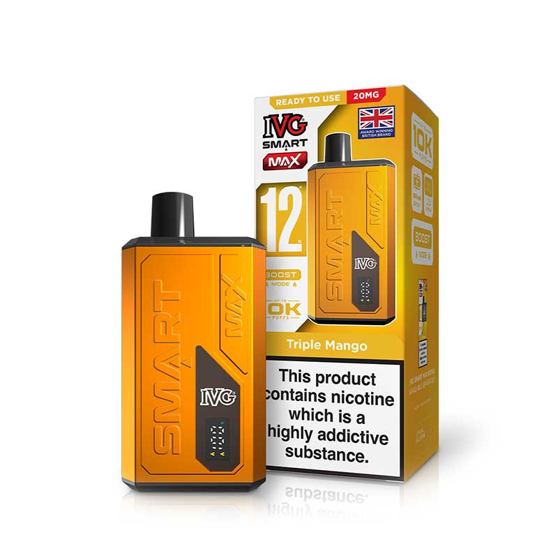 IVG Smart Max 12K Prefilled Pod Vape Kit - 20mg | Vapestore UK IVG Smart Max 12K Prefilled Pod Vape Kit - 20mg | Vapestore UK