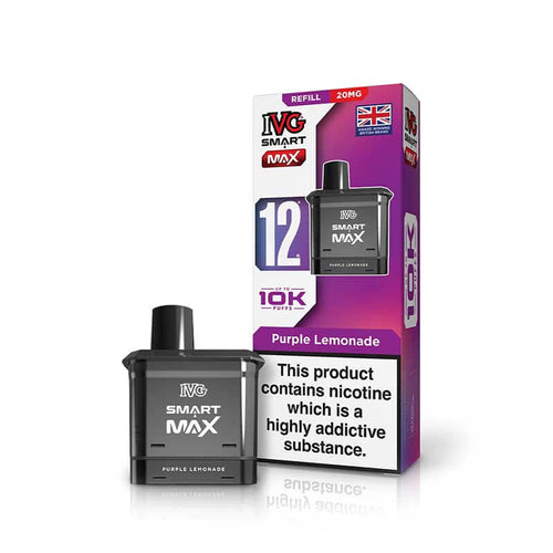 Purple Lemonade IVG Smart Max 10K Vape Kit 5 Pack IVG Smart 5500 | Disposable Vape | Only 4.99 Purple Lemonade IVG Smart Max 10K Vape Kit 5 Pack IVG Smart 5500 | Disposable Vape | Only 4.99