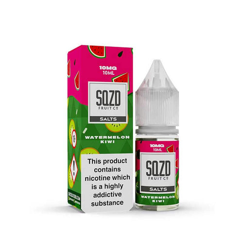 SQZD Watermelon kiwi Nic Salts 10ml E-Liquid