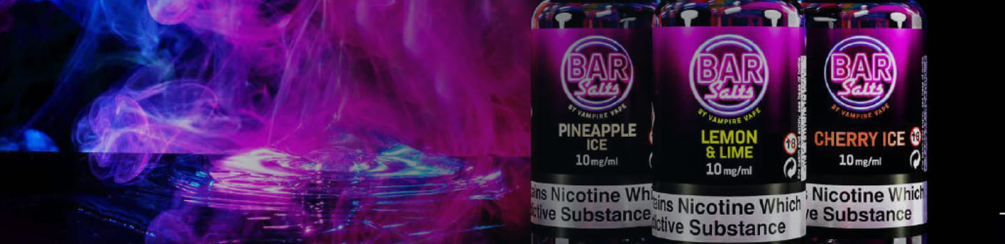 Six NEW Bar Salts Flavours from Vampire Vape!