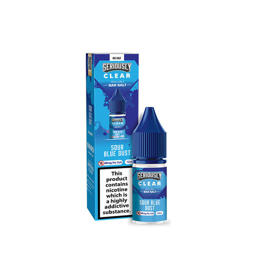 Seriously Clear Sour Blue Bust 10ml Nic Salts E-Liquid