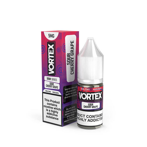 Vortex Sour Cherry Grape 10ml Nic Salt E-Liquid