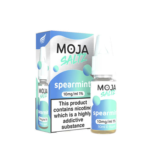 MOJA Saltz Spearmint 10ml Nic Salts E-Liquid