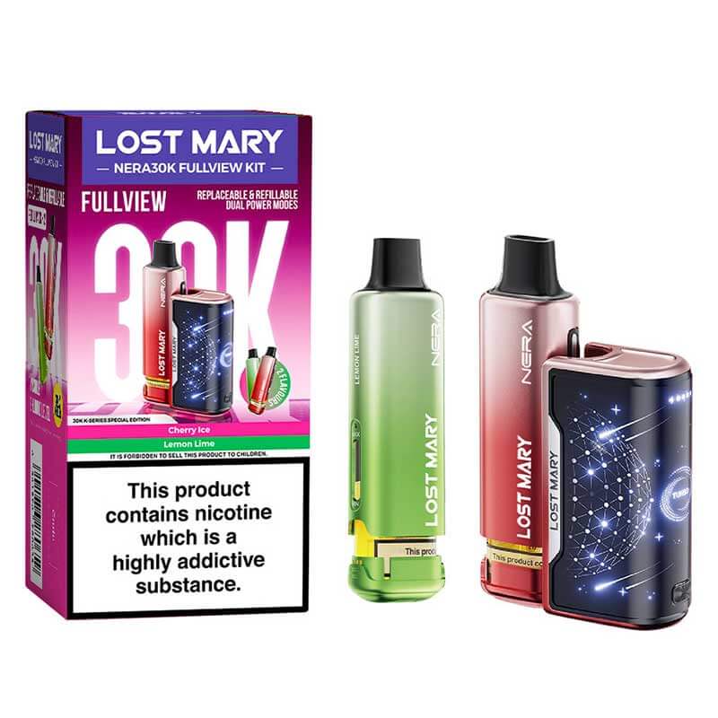 Lost Mary Nera30k Fullview Prefilled Pod Vape Kit