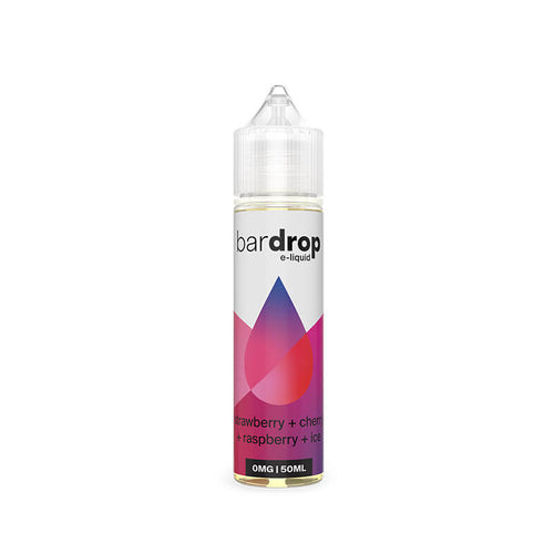 Bar Drop Strawberry Cherry Raspberry Ice 50ml Shortfill E-Liquid