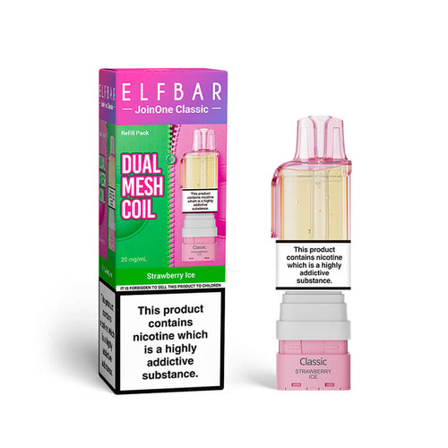 ELFBAR JoinOne Strawberry Ice Prefilled Pod + Refill