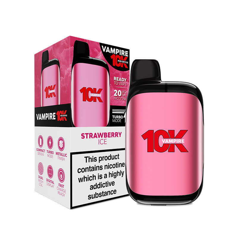 pod vampire vape Vampire 10K Prefilled Pod Vape Kit – 10,000 puffs, 950mAh pod vampire vape Vampire 10K Prefilled Pod Vape Kit – 10,000 puffs, 950mAh