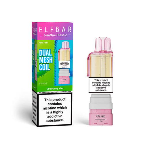 ELFBAR JoinOne Strawberry Kiwi Prefilled Pod + Refill