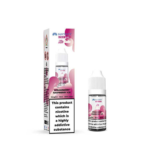 Hayati Pro Max Strawberry Raspberry Ice Nic Salt E-Liquid 10ml