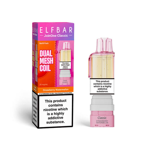 ELFBAR JoinOne Strawberry Watermelon Prefilled Pod + Refill
