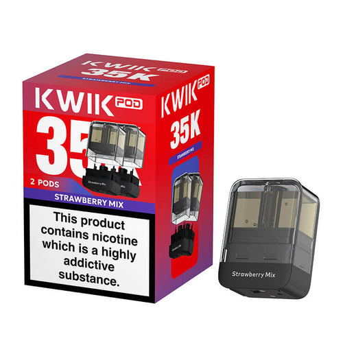 Innokin Kwik 35K Strawberry Mix Prefilled Pod + Refill