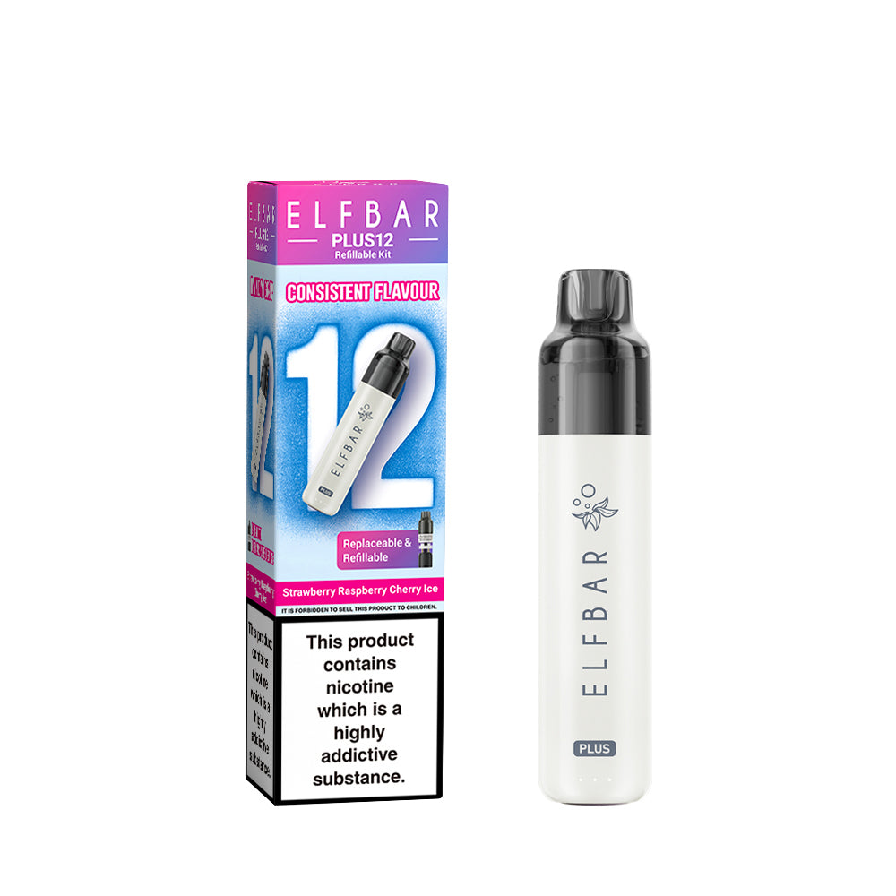Elf Bar Plus 12 Prefilled Pod Kit, 800mAh, 12,000 Puffs