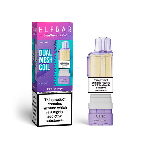 ELFBAR JoinOne Summer Grape Prefilled Pod + Refill