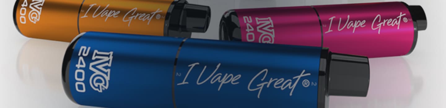 The NEW IVG 2400 Disposable Vape Device: FOUR Pods in ONE!