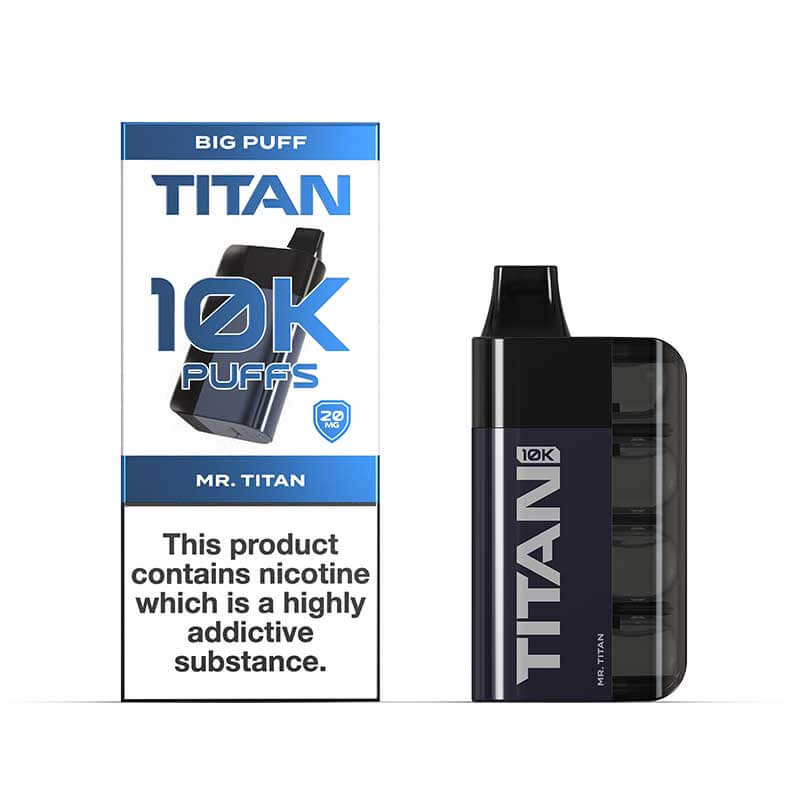 Titan 10K Prefilled Pod Kit - 20mg