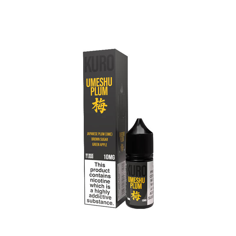 Kuro Umeshu Plum Nic Salts 10ml E-Liquid By Riot