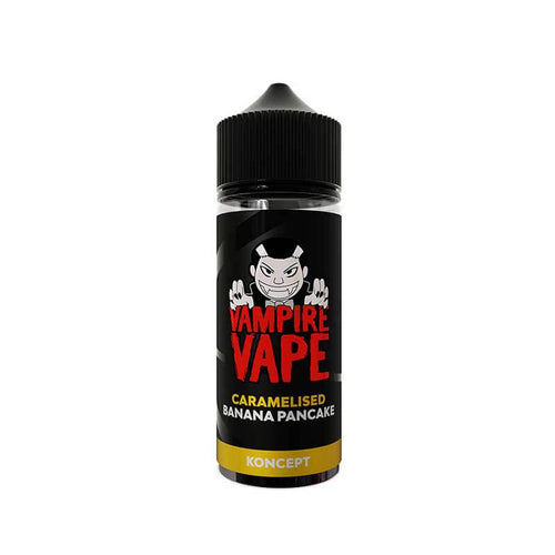 Vampire Vape Desserts Caramelised Banana Pancake 100ml Shortfill E-Liquid