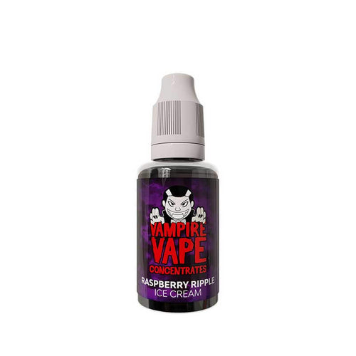 Vampire Vape Desserts Raspberry Ripple Ice Cream Flavour Concentrate 30ml