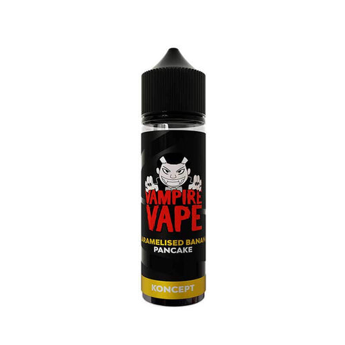 Vampire Vape Desserts Caramelised Banana Pancake E-Liquid Shortfill 50ml