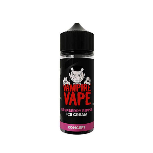 Vampire Vape Desserts Raspberry Ripple Ice Cream 100ml Shortfill E-Liquid
