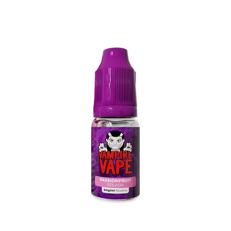 Vampire Vape Tropical Passionfruit Splash 10ml Freebase E-Liquid