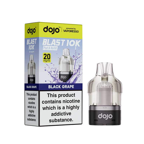 Vaporesso DOJO Blast 10K Black Grape Prefilled Pod & Refill