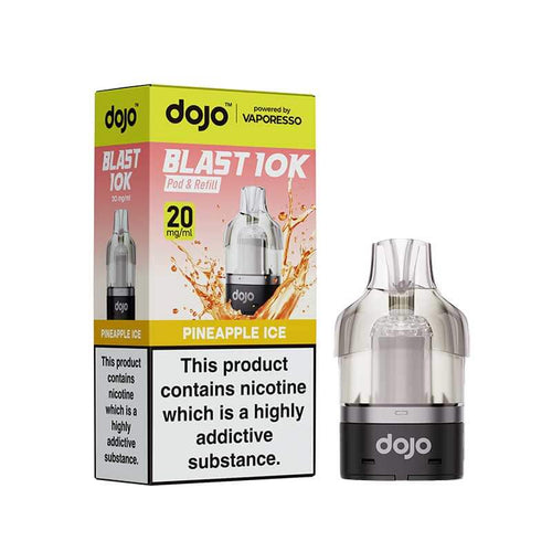 Vaporesso DOJO Blast 10K Pineapple Ice Prefilled Pod & Refill