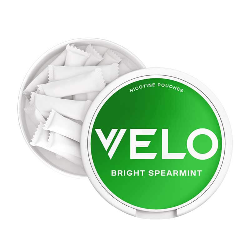 Velo Bright Spearmint Slim Nicotine Pouches