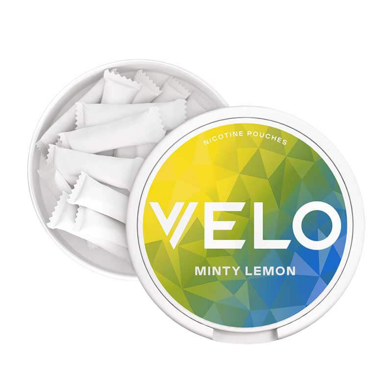 Velo Minty Lemon Slim Nicotine Pouches - Original (10mg)