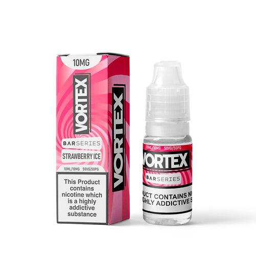 Tidal Vape Vortex Strawberry Ice 10ml Nic Salt E-Liquid