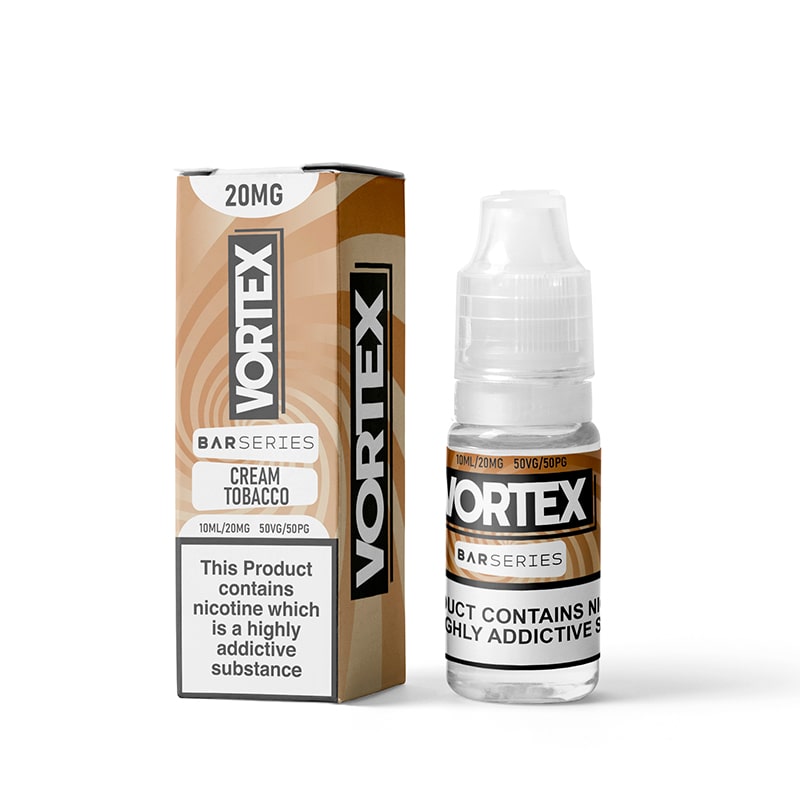 Tidal Vape Vortex Cream Tobacco Nic Salt 10ml | Vapestore UK Tidal Vape Vortex Cream Tobacco Nic Salt 10ml | Vapestore UK