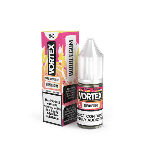 Vortex Bubblegum 10ml Nic Salt E-Liquid