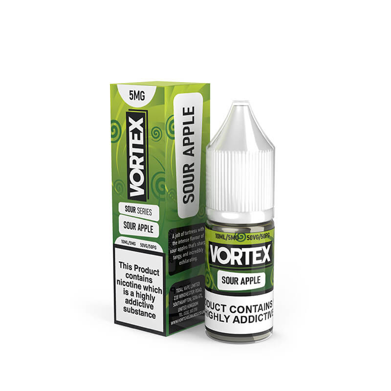 Vortex Sour Apple 10ml Nic Salt E-Liquid