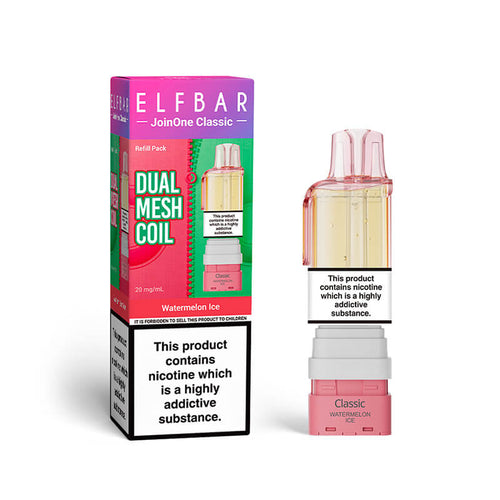 ELFBAR JoinOne Watermelon Ice Prefilled Pod + Refill
