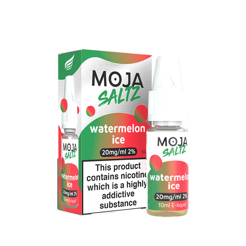 MOJA Saltz Watermelon Ice 10ml Nic Salts E-Liquid