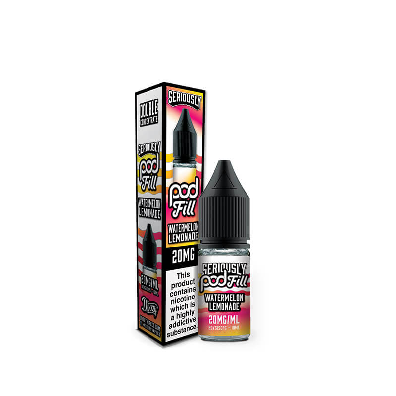 Doozy Vape Co Seriously Pod Fill Salts Watermelon Lemonade 10ml E-Liquid