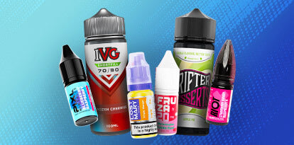 10ml and 100ml Shortfill E-Liquids