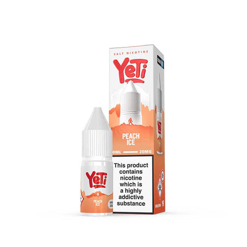 Yeti Summit Series Peach Ice 10ml Nic Salt E-Liquid