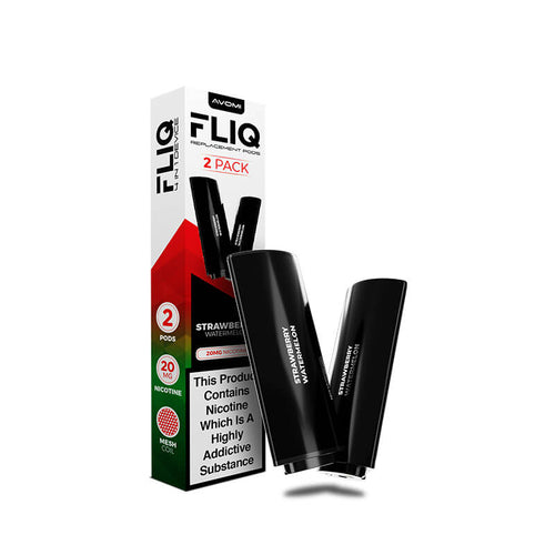 Avomi FLIQ Prefilled Vape Pods - Strawberry Watermelon