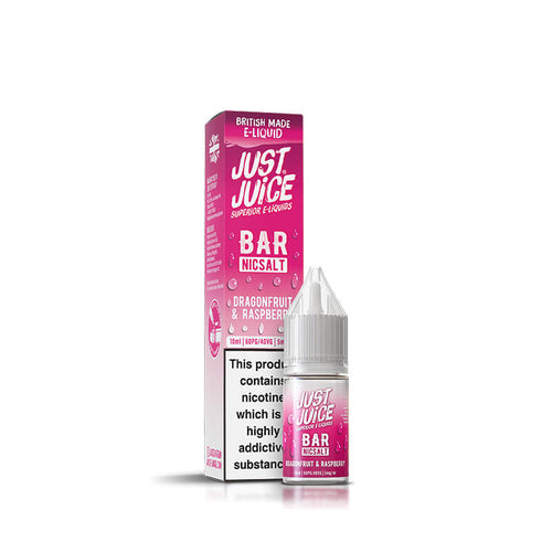Just Juice Bar Range Dragonfruit & Raspberry 10ml Nic Salt E-Liquid
