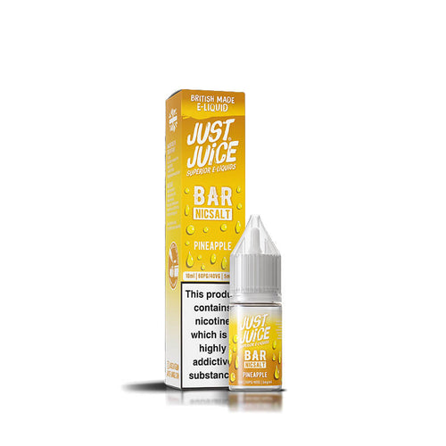 Just Juice Bar Range Pineapple 10ml Nic Salt E-Liquid