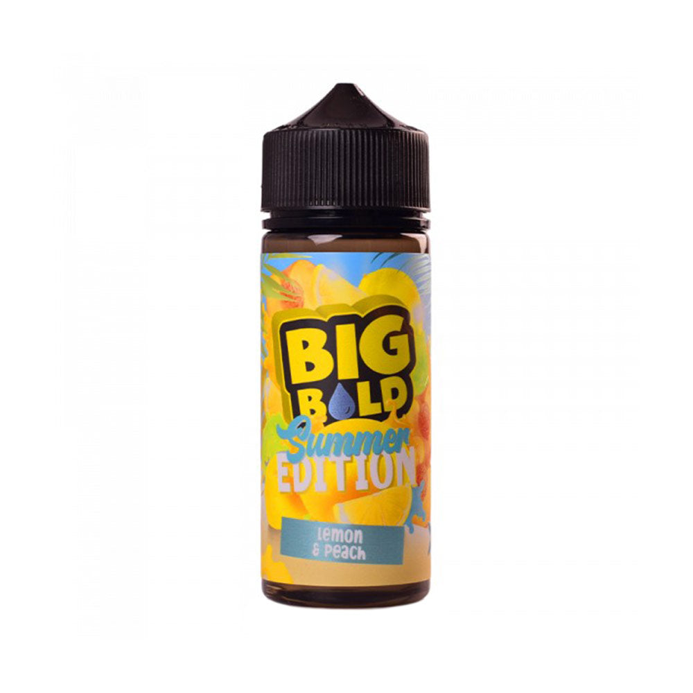 Big Bold Summer Edition Lemon & Peach 100ml Shortfill E-liquid