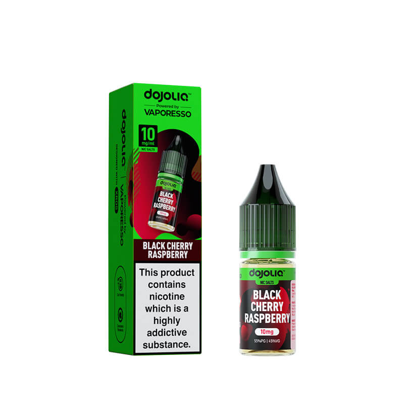 DojoLiq Black Cherry Raspberry 10ml Nic Salt E-Liquid by Vaporesso