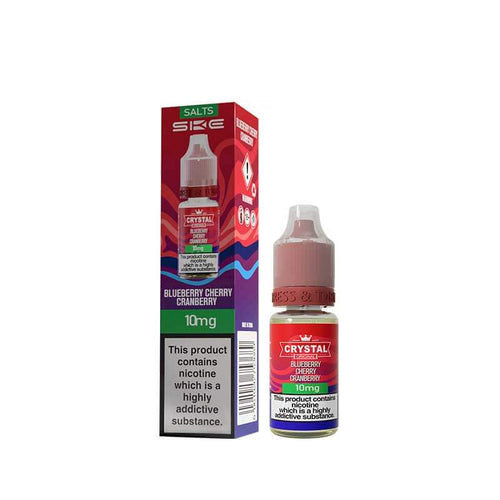 SKE Crystal Blueberry Cherry Cranberry Nic Salt E-Liquid 10ml