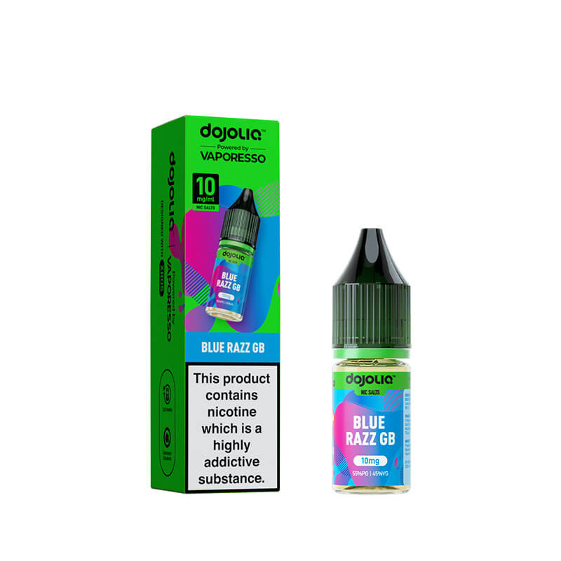 DojoLiq Blue Razz GB 10ml Nic Salt E-Liquid by Vaporesso