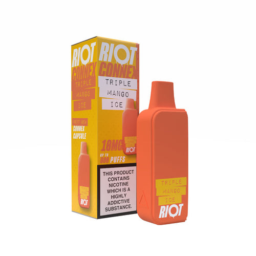 Riot Connex Vape Pod Kit & Replacement Prefilled Pods | Vapestore Riot Connex Vape Pod Kit & Replacement Prefilled Pods | Vapestore