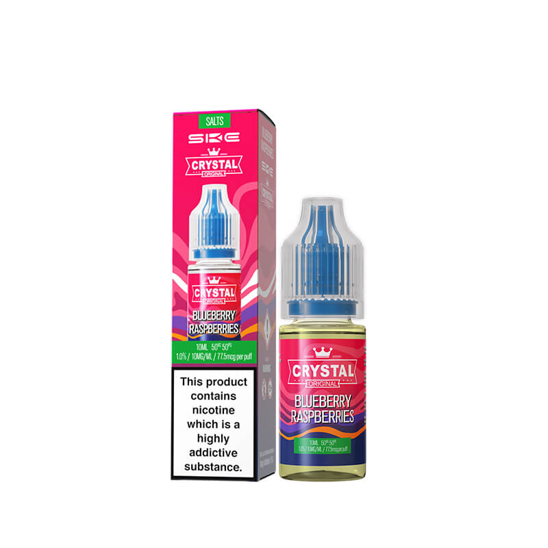 blueberry raspberry vape juice SKE Crystal Blueberry Sour Raspberry Nic Salt E-liquid 10ml