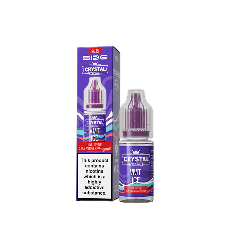 SKE Crystal Blue Fusion Nic Salt E-liquid 10ml | Vapestore UK SKE Crystal Blue Fusion Nic Salt E-liquid 10ml | Vapestore UK